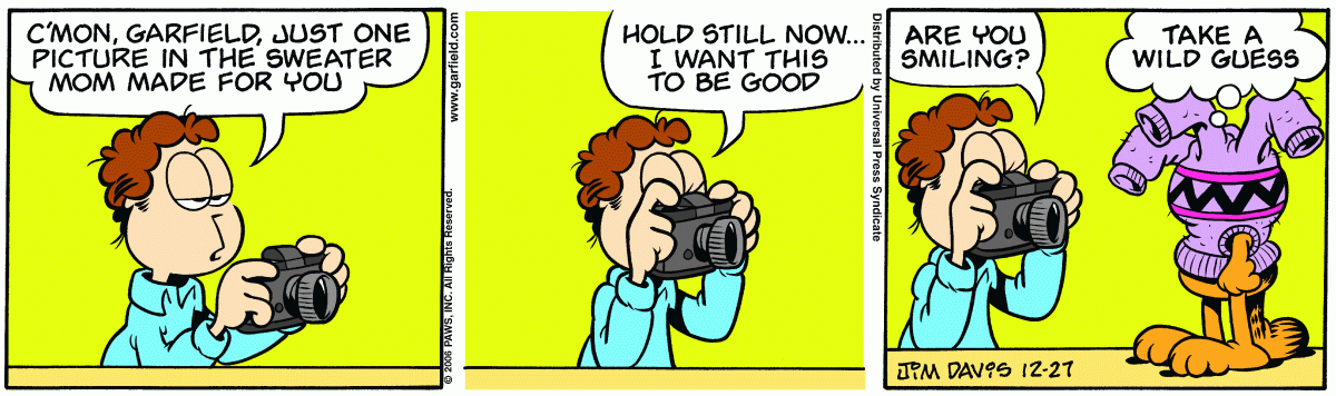 Garfield, December 27, 2006