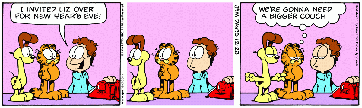 Garfield, December 28, 2006