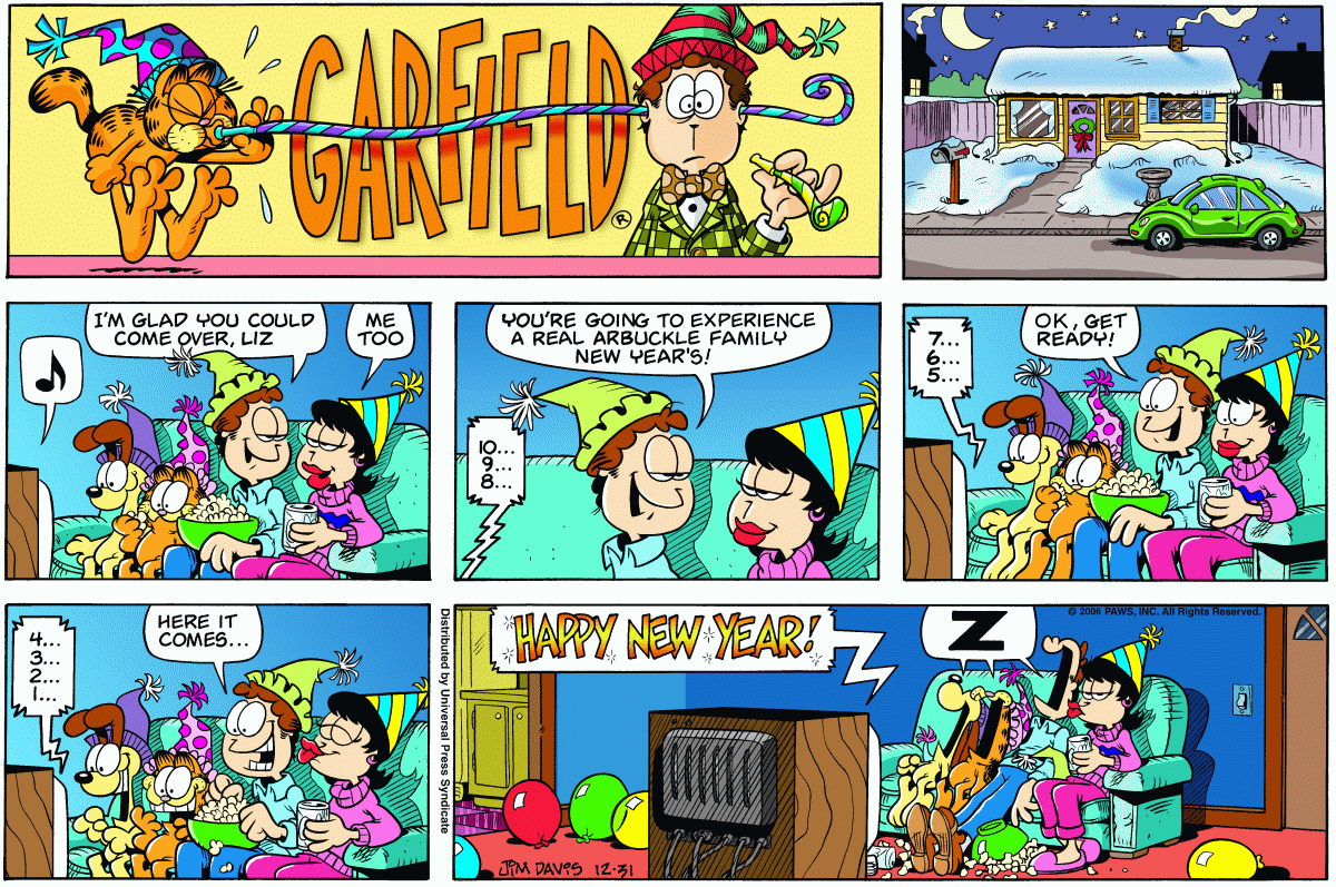 Garfield, December 31, 2006