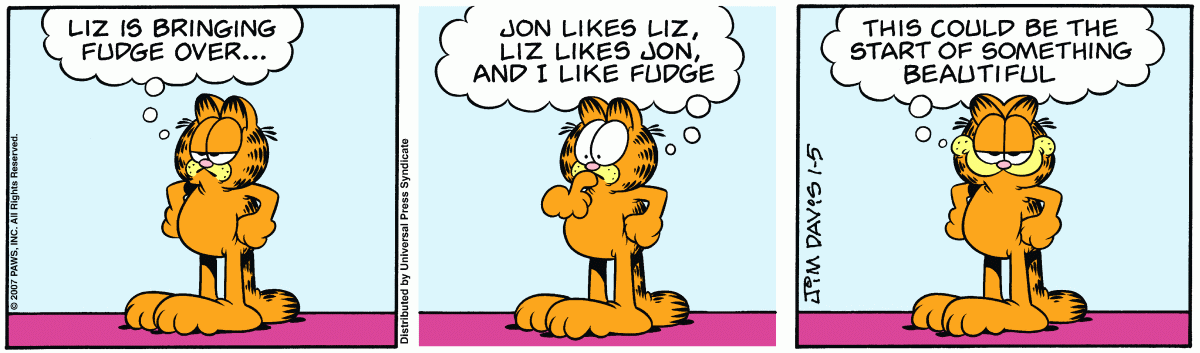 Garfield, January 5, 2007