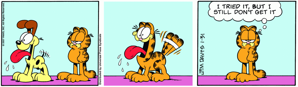 Garfield, January 31, 2007