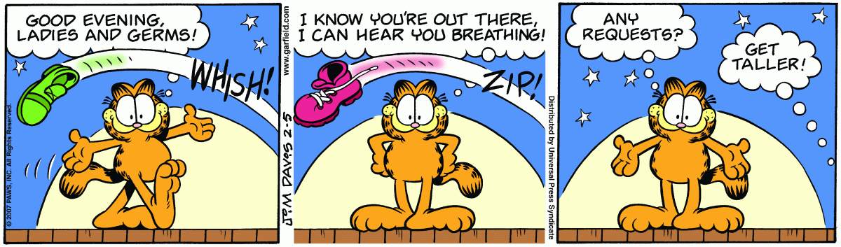 Garfield, February 5, 2007