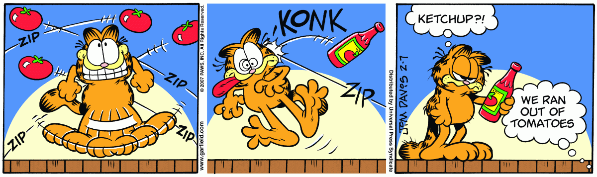 Garfield, February 7, 2007