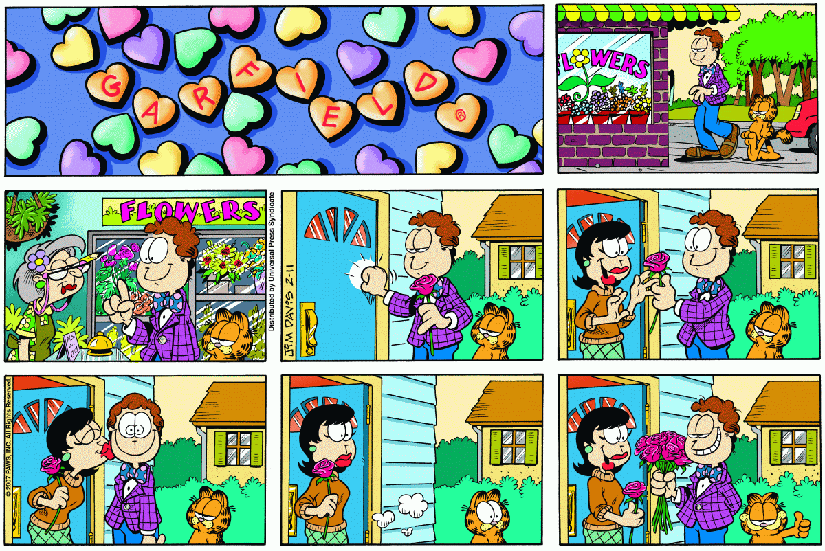 Garfield, February 11, 2007