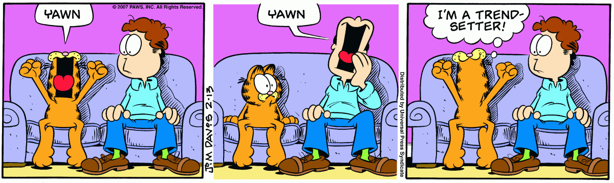 Garfield, February 13, 2007