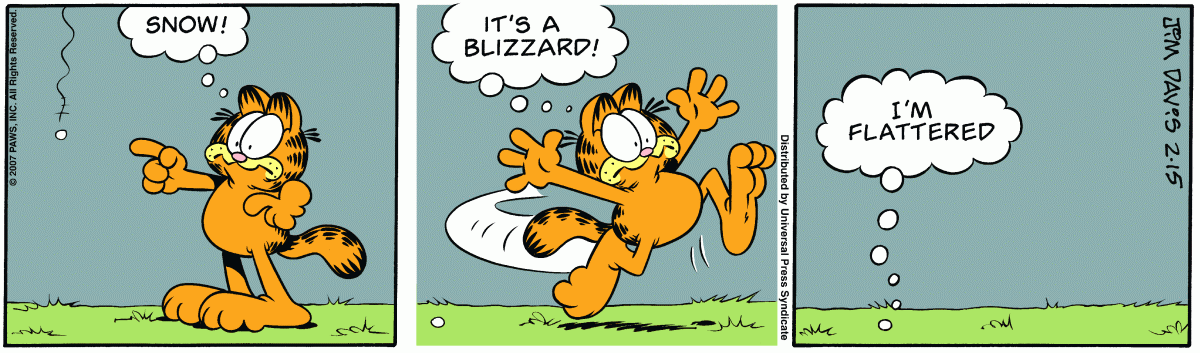 Garfield, February 15, 2007