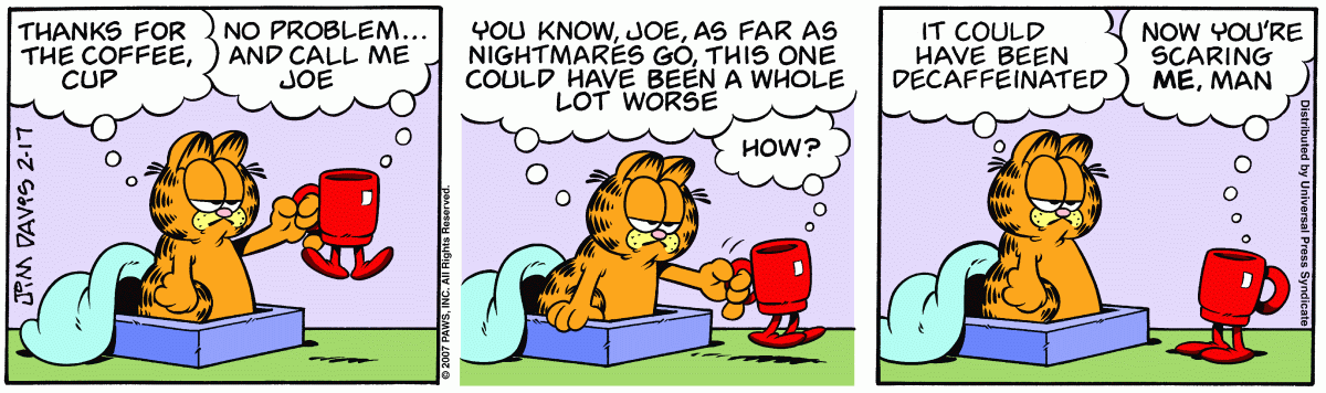 Garfield, February 17, 2007