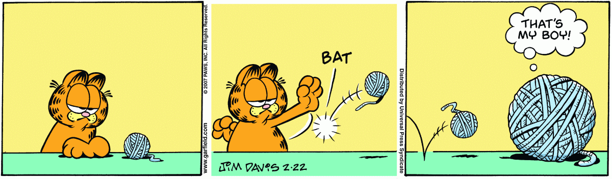 Garfield, February 22, 2007