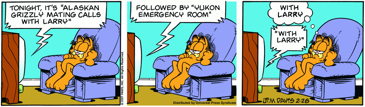 Garfield, February 28, 2007