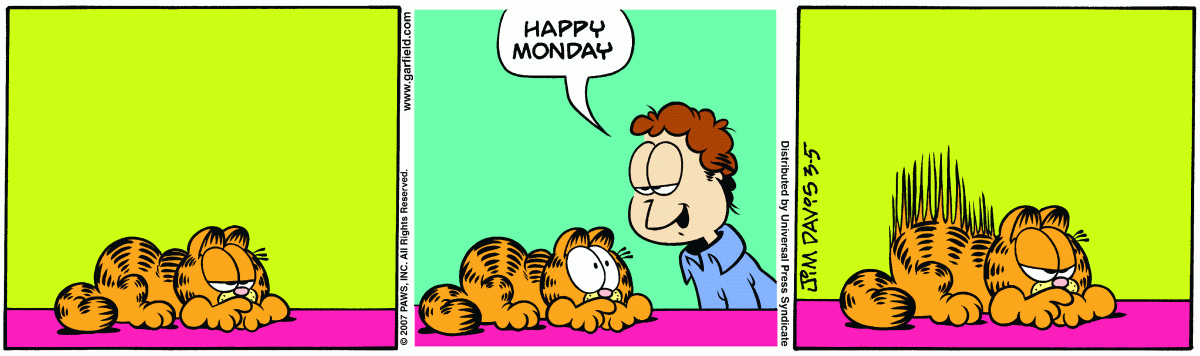 Garfield, March 5, 2007