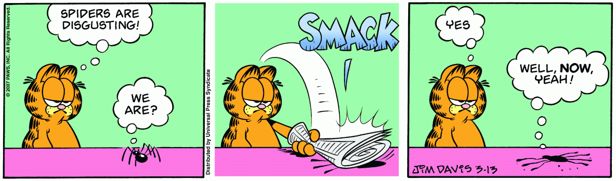 Garfield, March 13, 2007