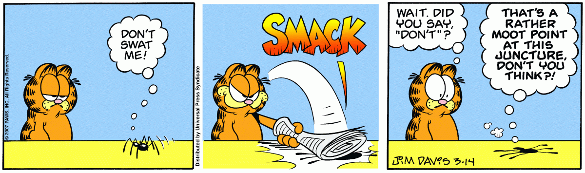 Garfield, March 14, 2007