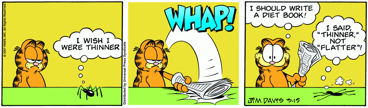 Garfield, March 15, 2007