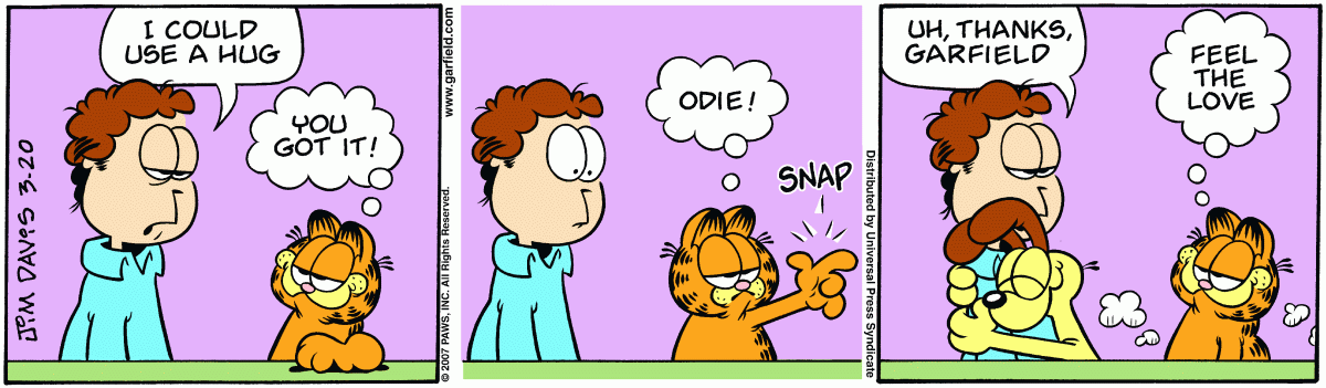 Garfield, March 20, 2007