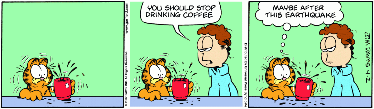 Garfield, April 2, 2007