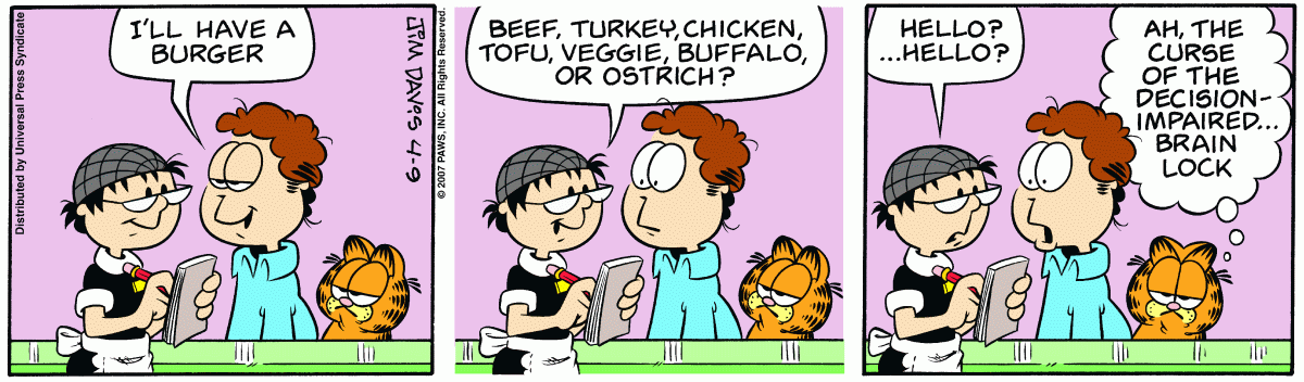Garfield, April 9, 2007