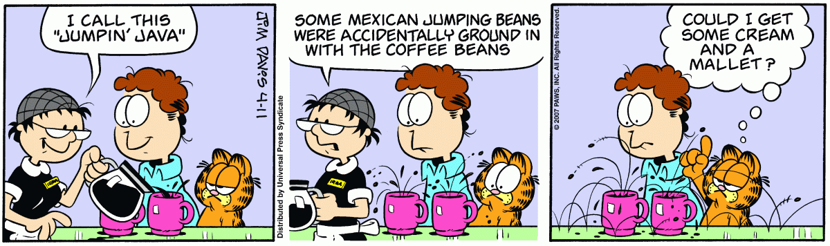 Garfield, April 11, 2007