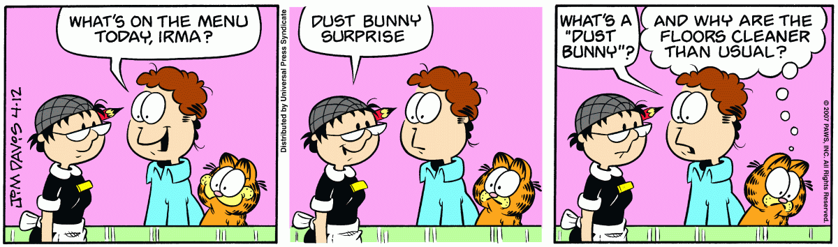 Garfield, April 12, 2007