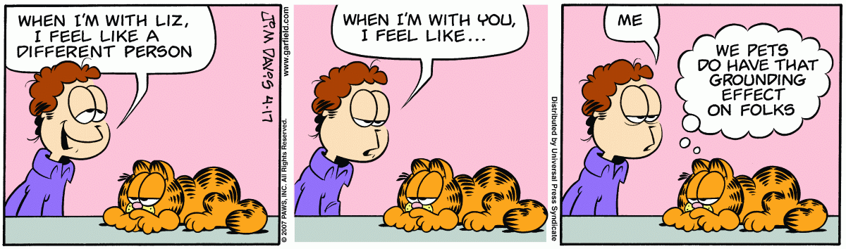 Garfield, April 17, 2007