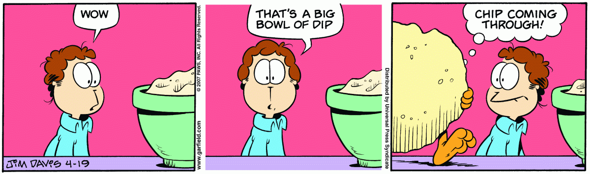 Garfield, April 19, 2007