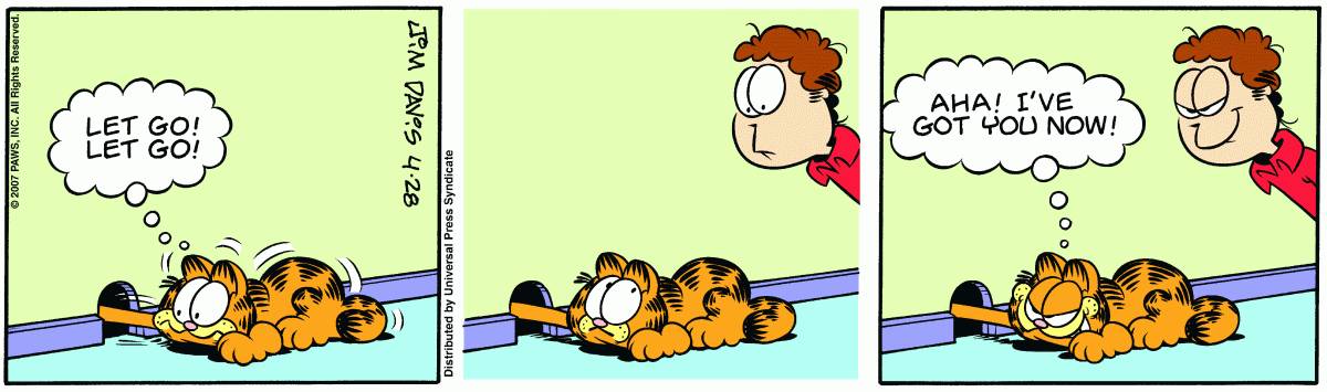 Garfield, April 28, 2007