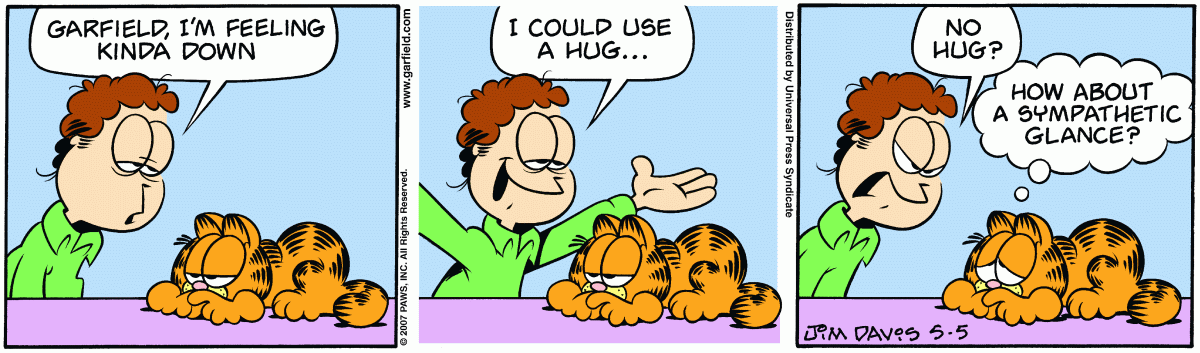 Garfield, May 5, 2007
