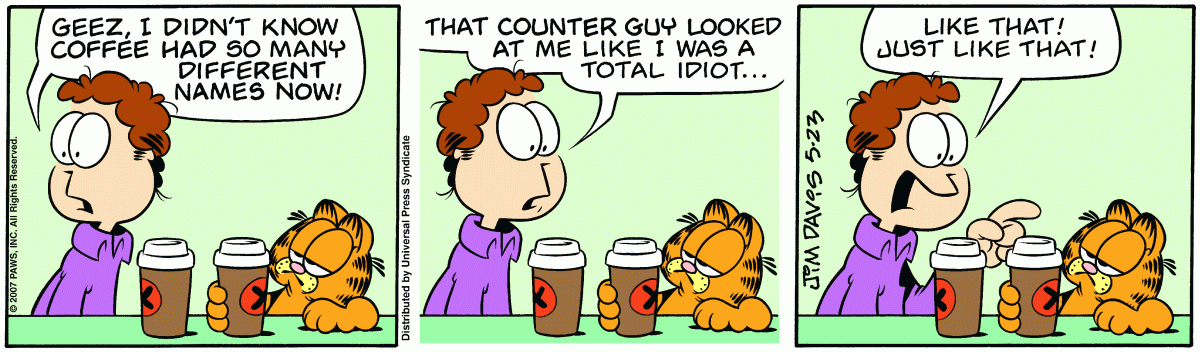 Garfield, May 23, 2007