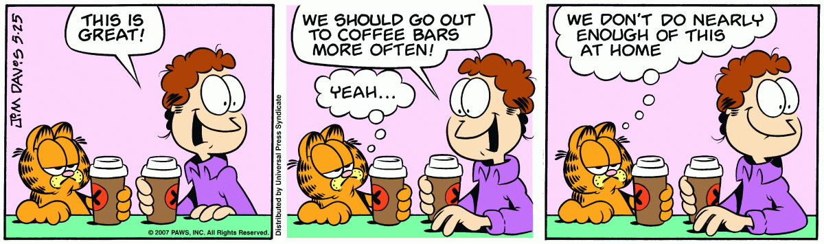 Garfield, May 25, 2007