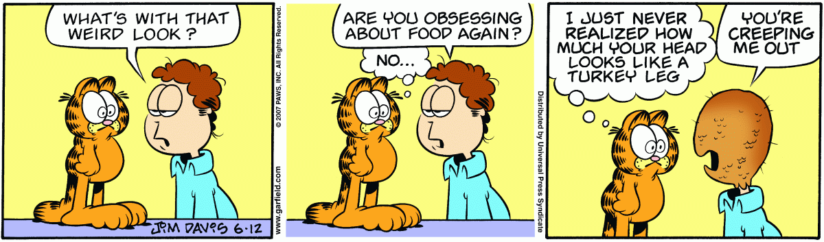 Garfield, June 12, 2007