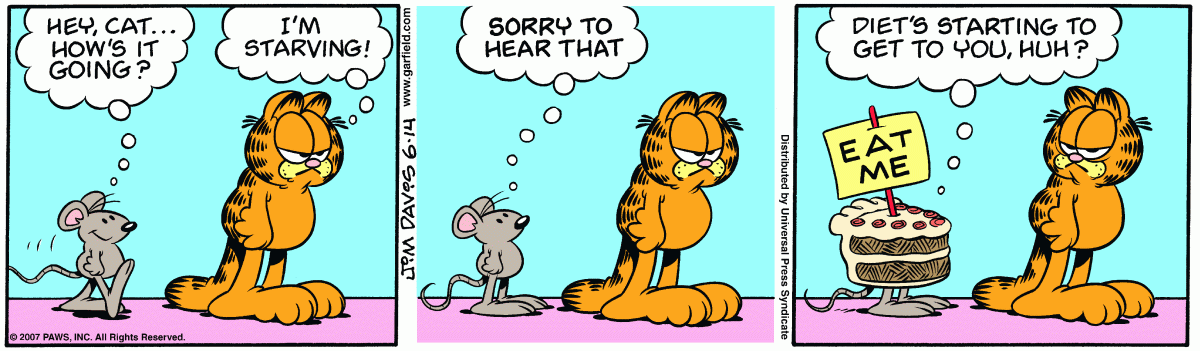 Garfield, June 14, 2007