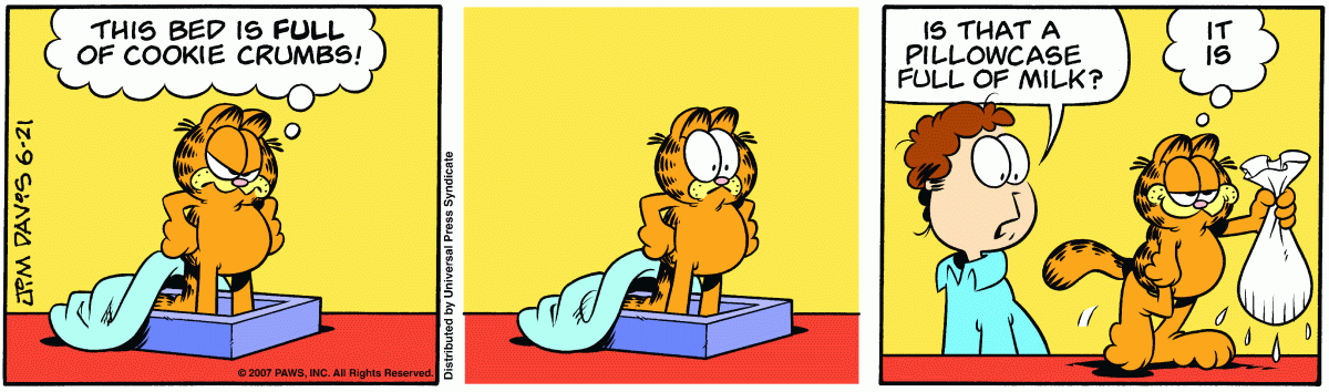 Garfield, June 21, 2007