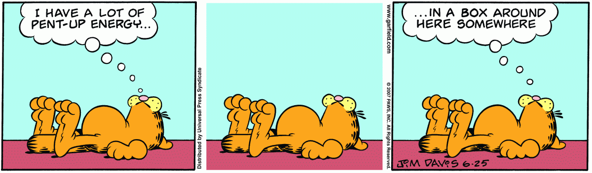 Garfield, June 25, 2007