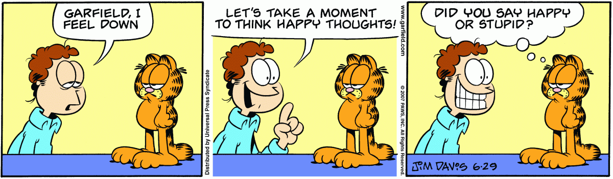 Garfield, June 29, 2007