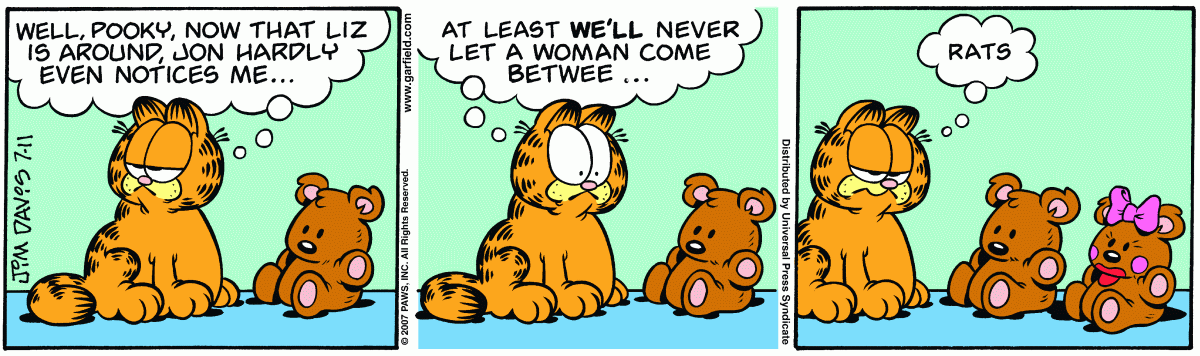 Garfield, July 11, 2007