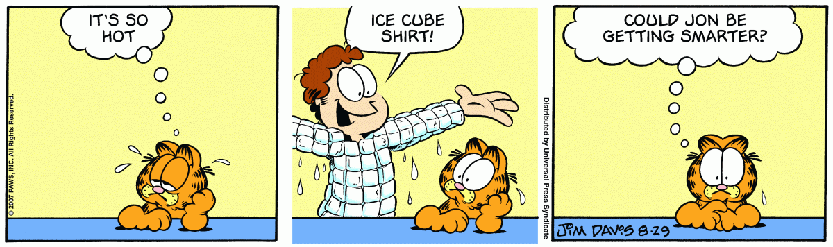 Garfield, August 29, 2007