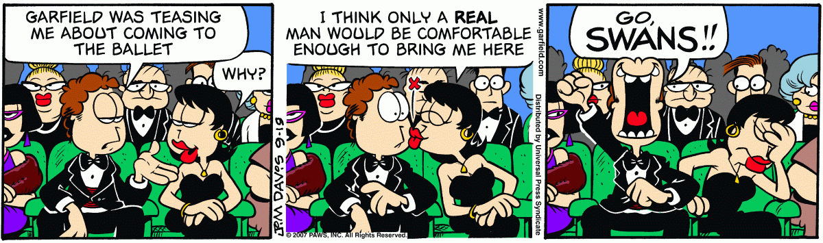 Garfield, September 19, 2007