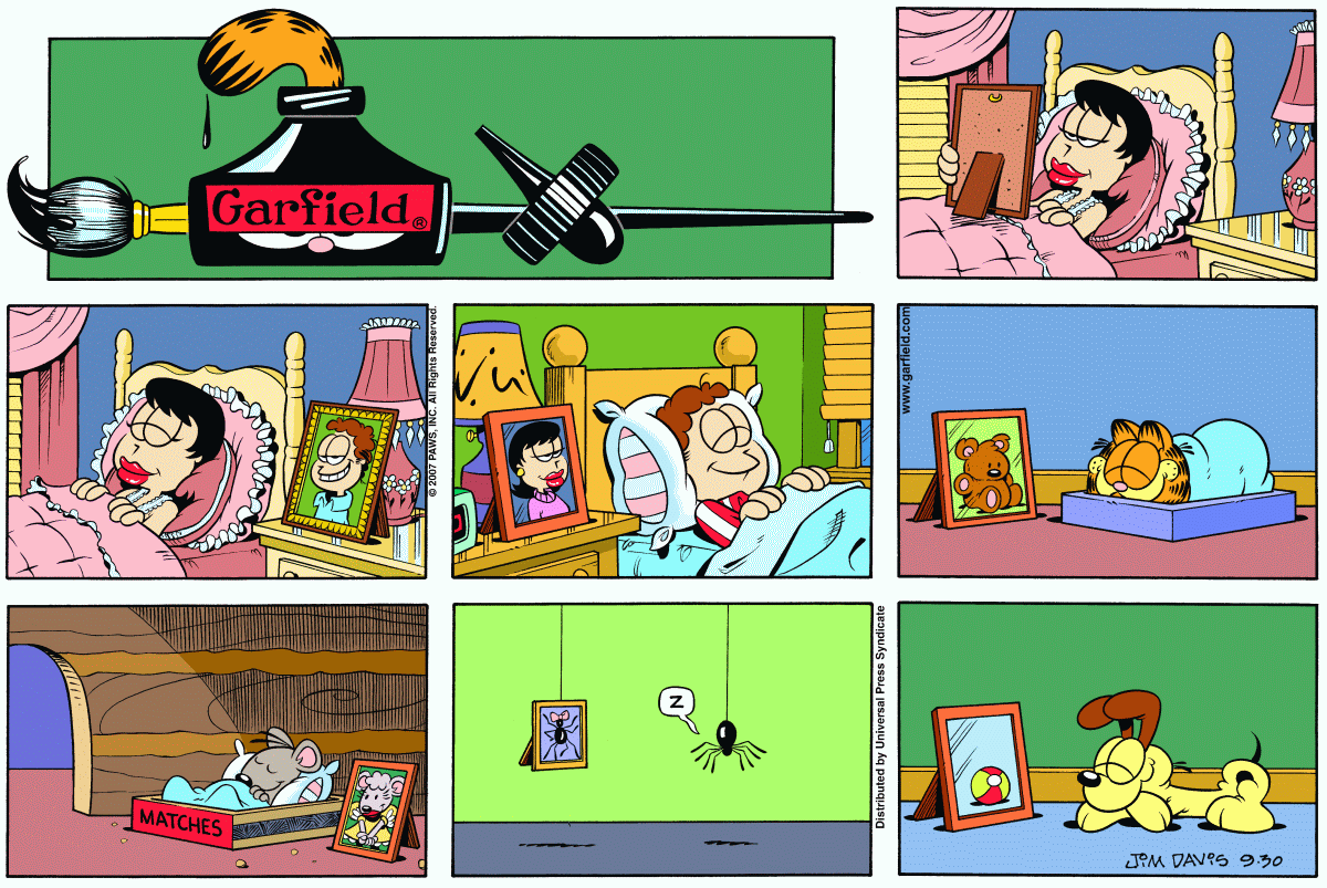 Garfield, September 30, 2007