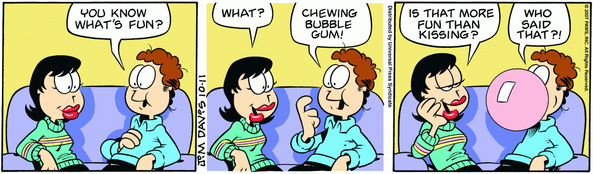 Garfield, October 11, 2007