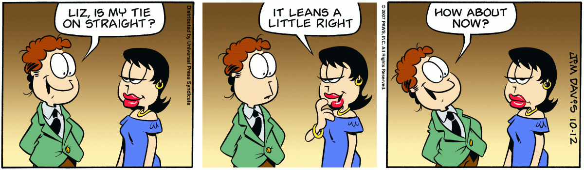 Garfield, October 12, 2007