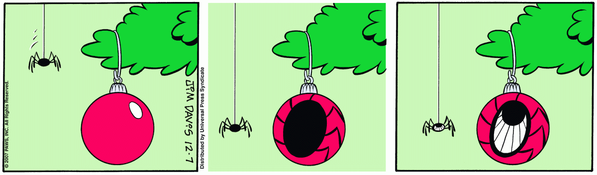 Garfield, December 7, 2007