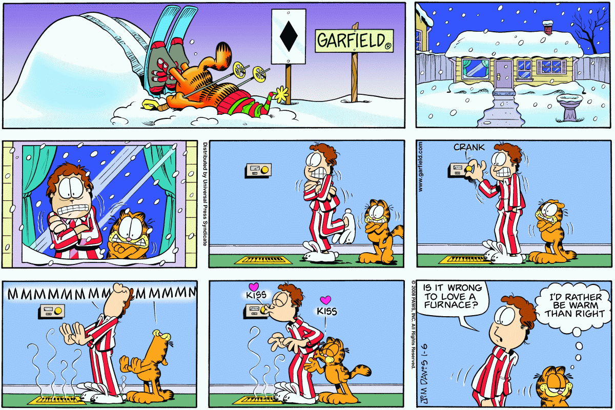 Garfield, January 6, 2008