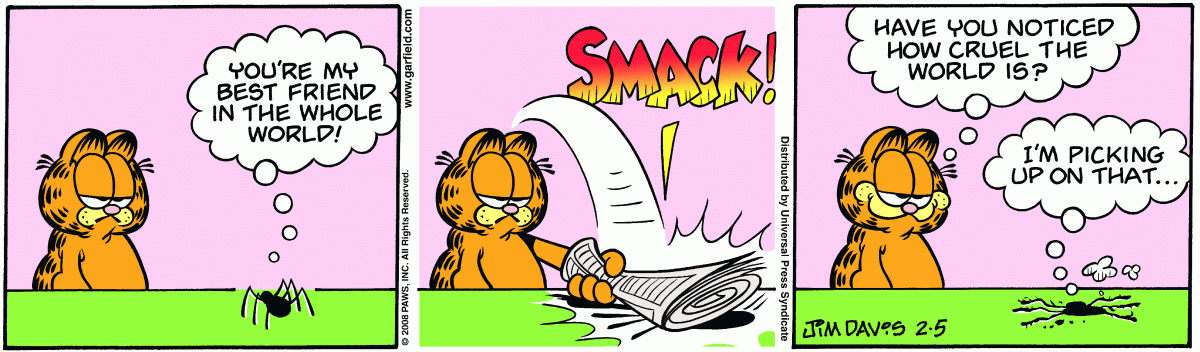 Garfield, February 5, 2008