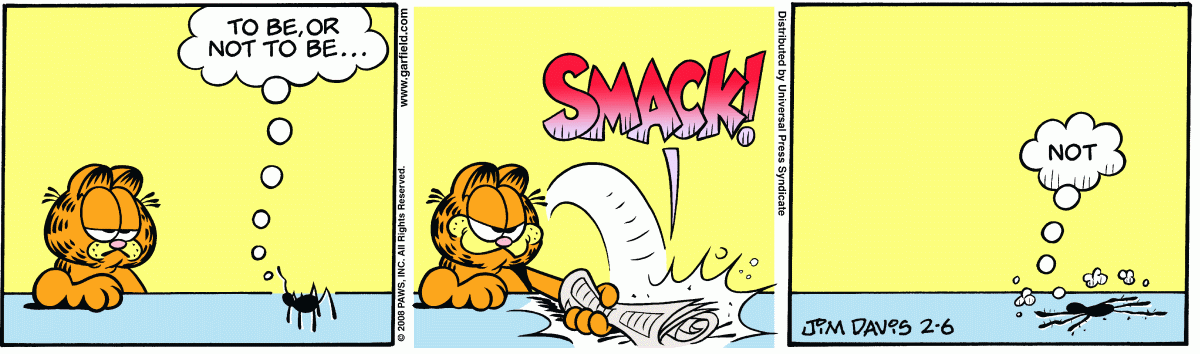 Garfield, February 6, 2008