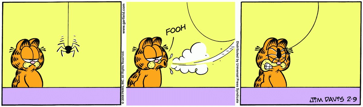 Garfield, February 9, 2008