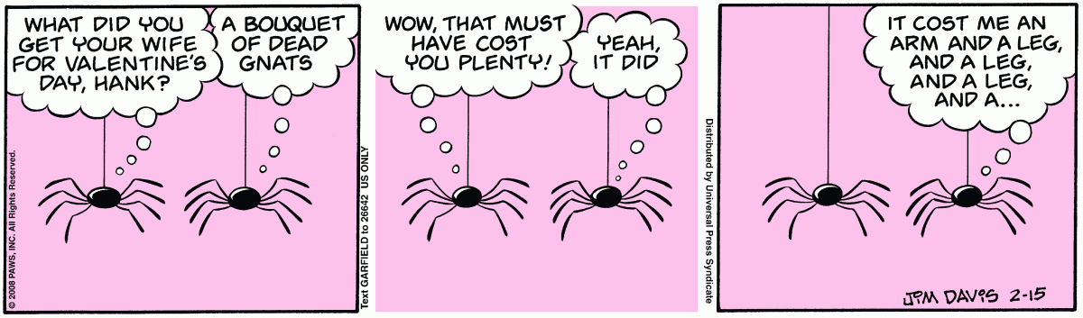 Garfield, February 15, 2008