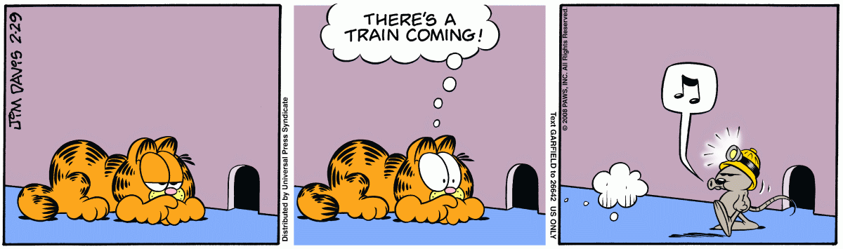 Garfield, February 29, 2008
