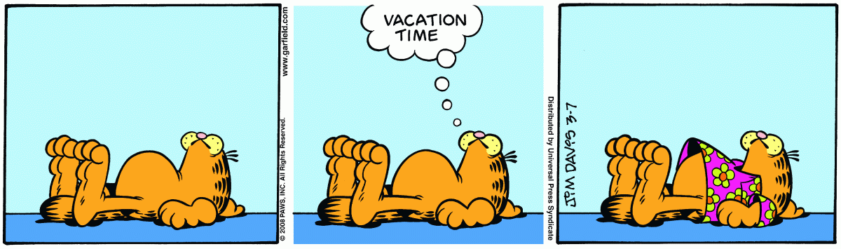 Garfield, March 7, 2008