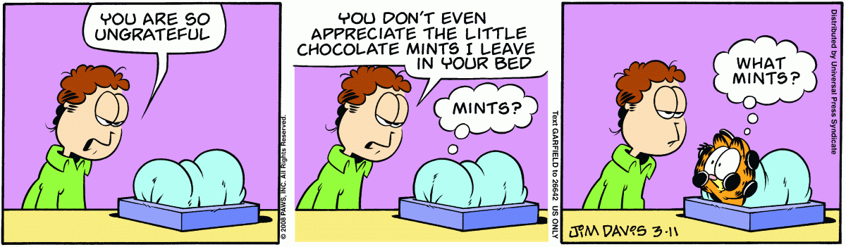 Garfield, March 11, 2008