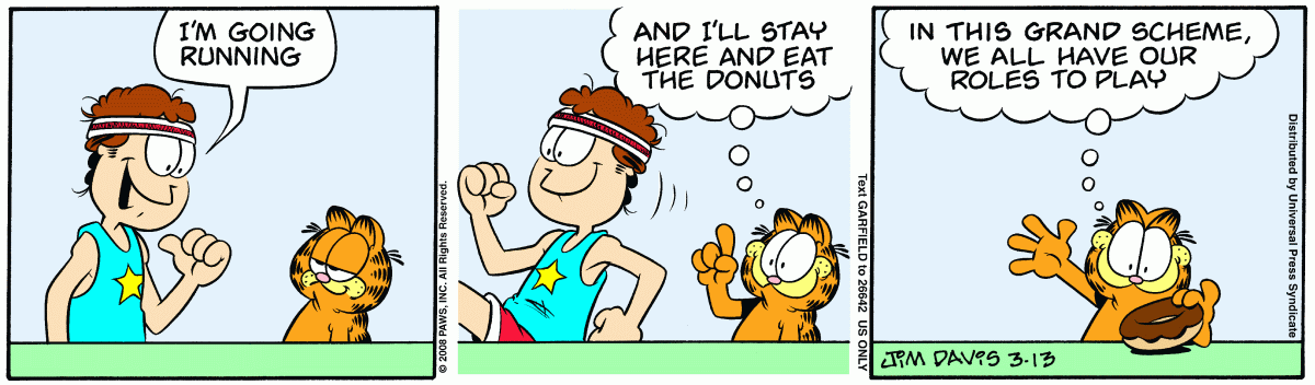 Garfield, March 13, 2008