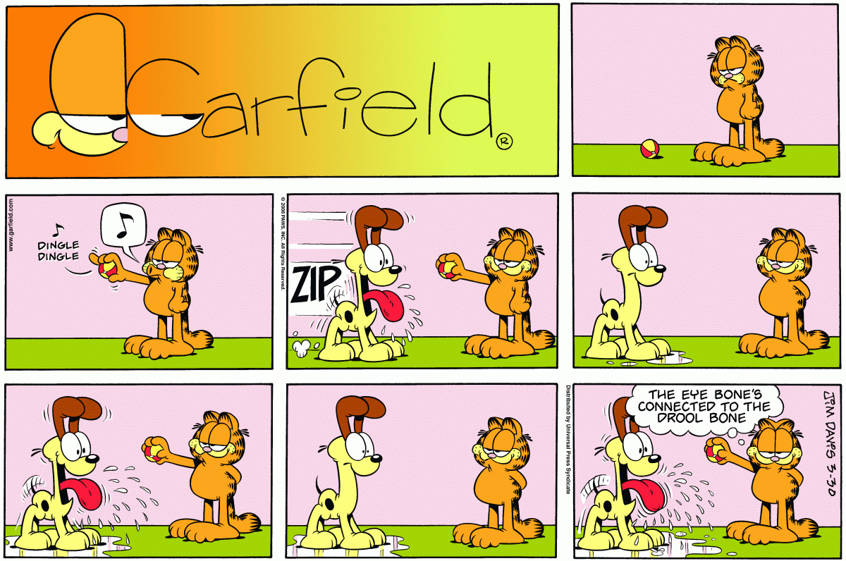 Garfield, March 30, 2008